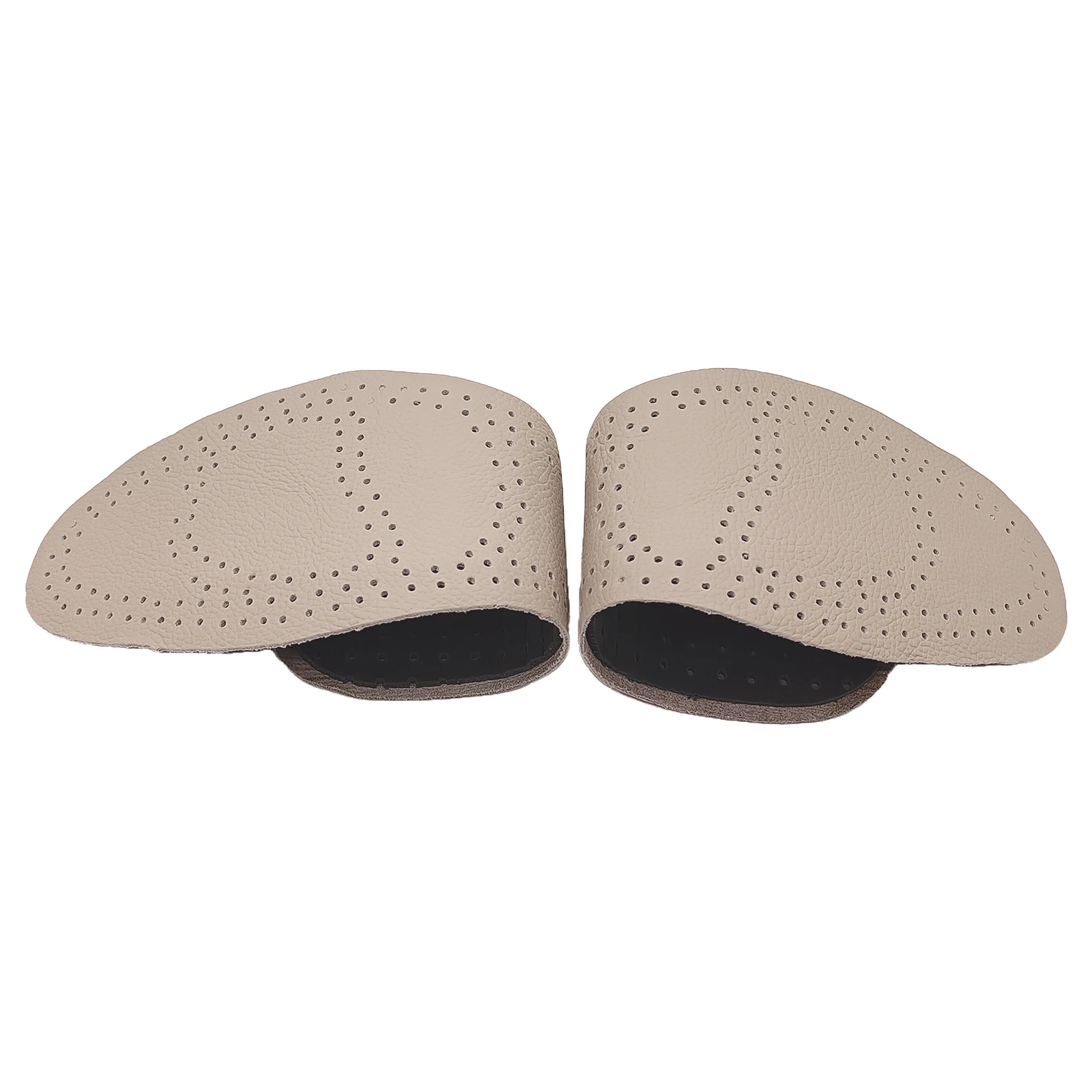 Spring Cowhide Leather Comfort Insoles Leather insole with Sweat-Absorbent Odor-Resistant and Breathable for Shoes