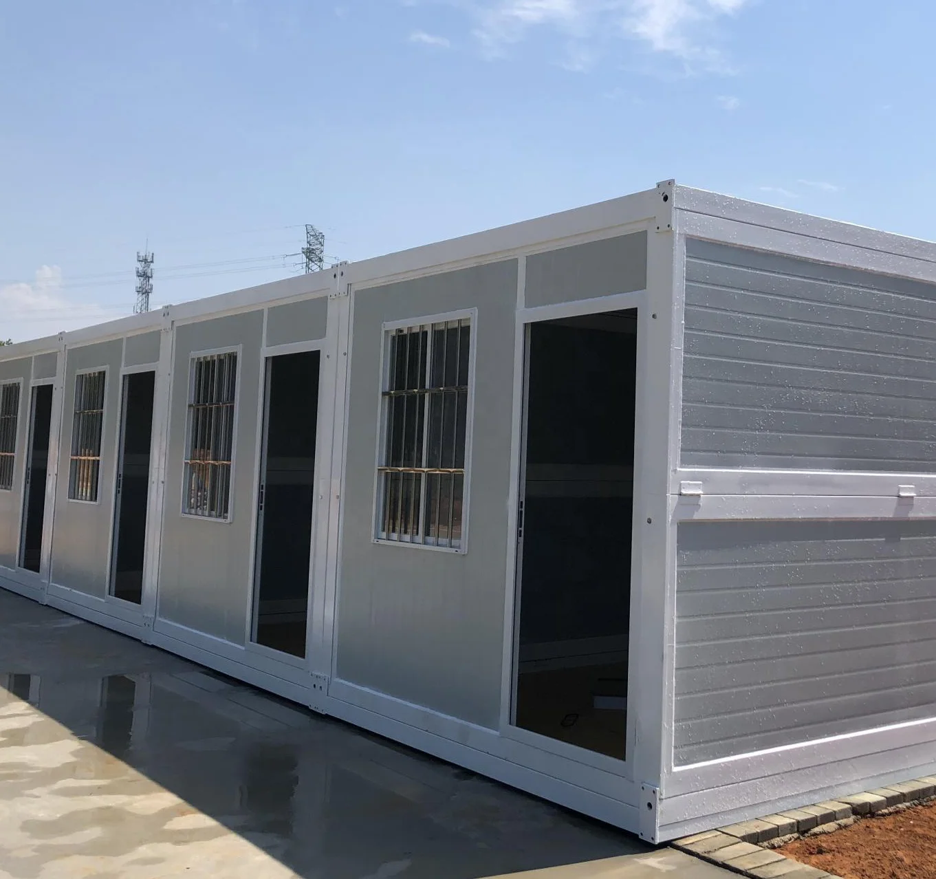 40 ft container house prefabricated folding container houses for sale