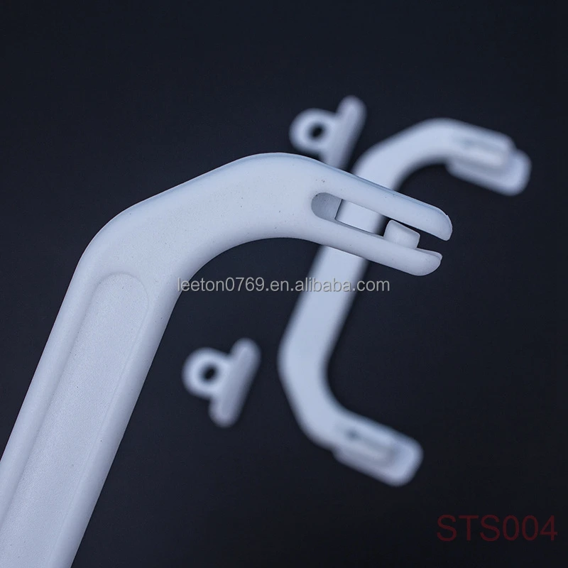 Factory supply 100mm white plastic handle for boxes