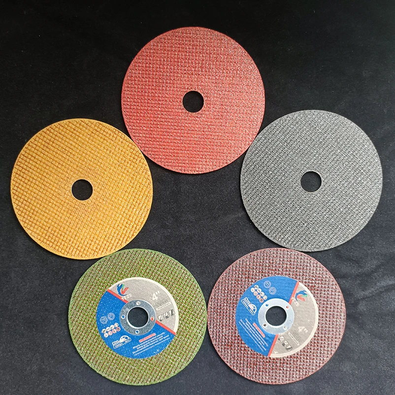 High quality 107x1.2x16mm black double nets 4 inch cutting disc cutting wheel cut off wheel 4 inch for metal