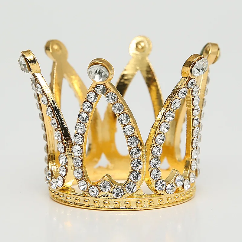  Подарок на день рождения Qushine маленькая корона для волос со стразами в форме сердца аксессуары