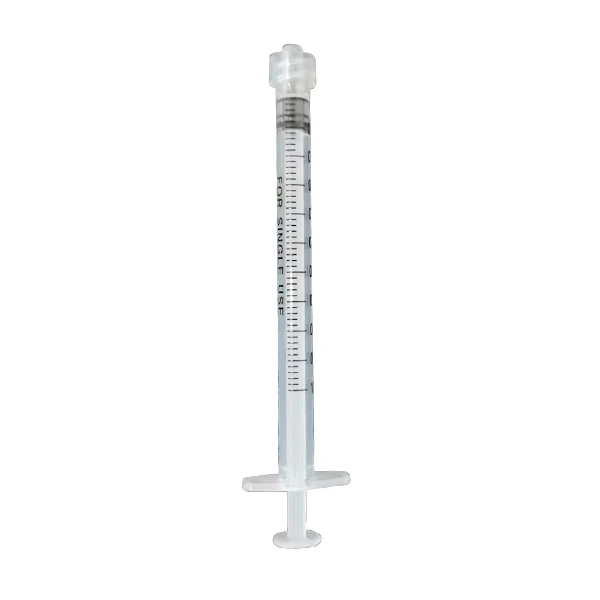
CE ISO Approved medical disposable luer lock hypodermic syringes 1ml/ cc without needle 