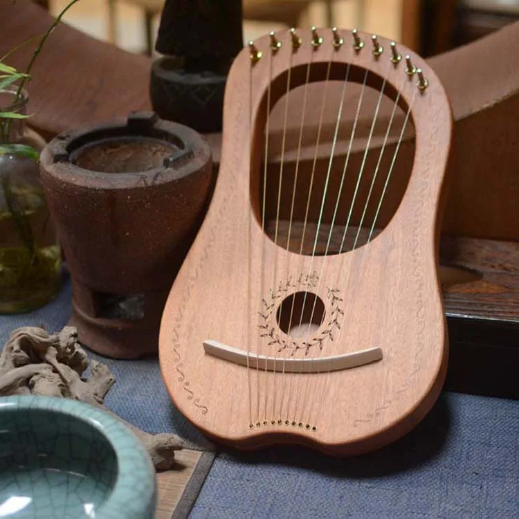 New lyre harp 10 струн мини музыкальный инструмент $18-$13 97 маленькая Гарпа