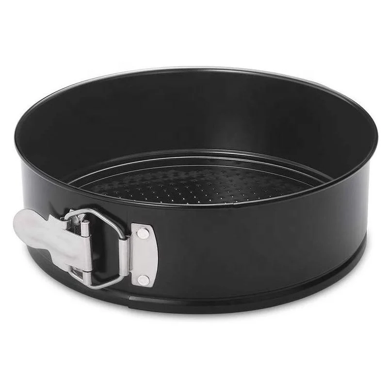 8 дюймов Круглая разъемная пирога Плесень углеродистая сталь круглый противень для выпечки тортов лотки