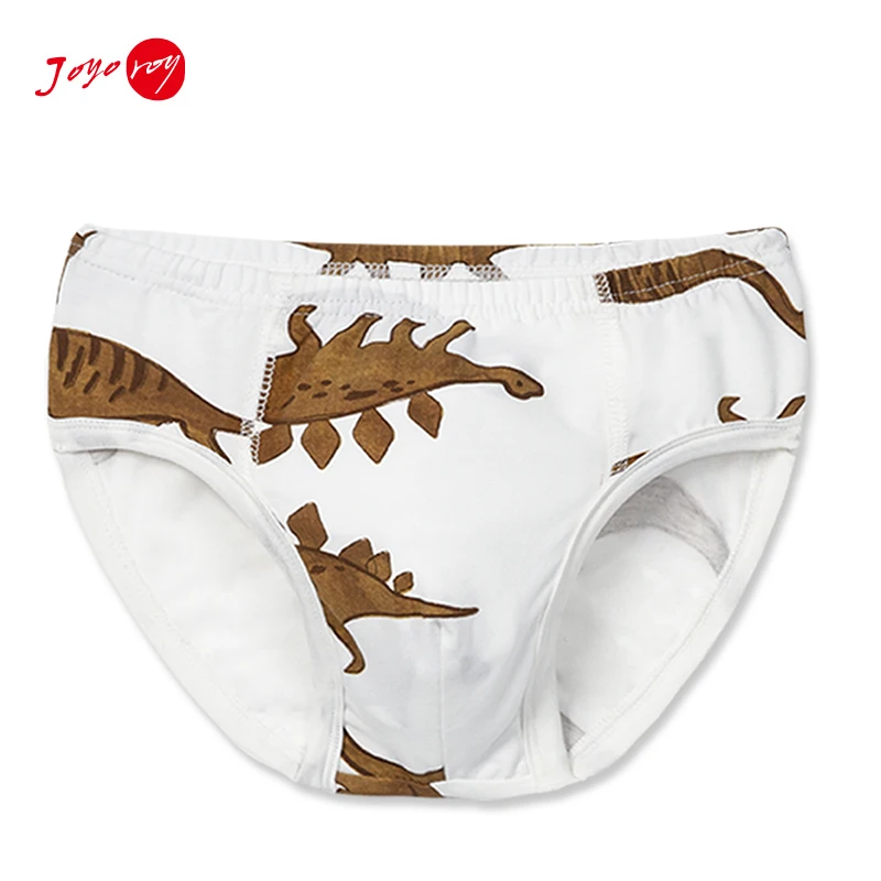 Трусы Joyo roy для мальчиков, с мультяшным принтом, нижнее белье, штаны