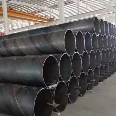 ASTM A53 Grade B Q235 24 Inch Carbon Steel Tube Spiral Welded Pipe Fittings