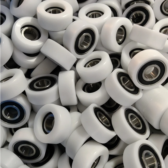 Cnc пластиковые обрабатывающие коррозионно-стойкие детали pom peek pvdf ptfe нейлон ПВХ UHMW pu колеса