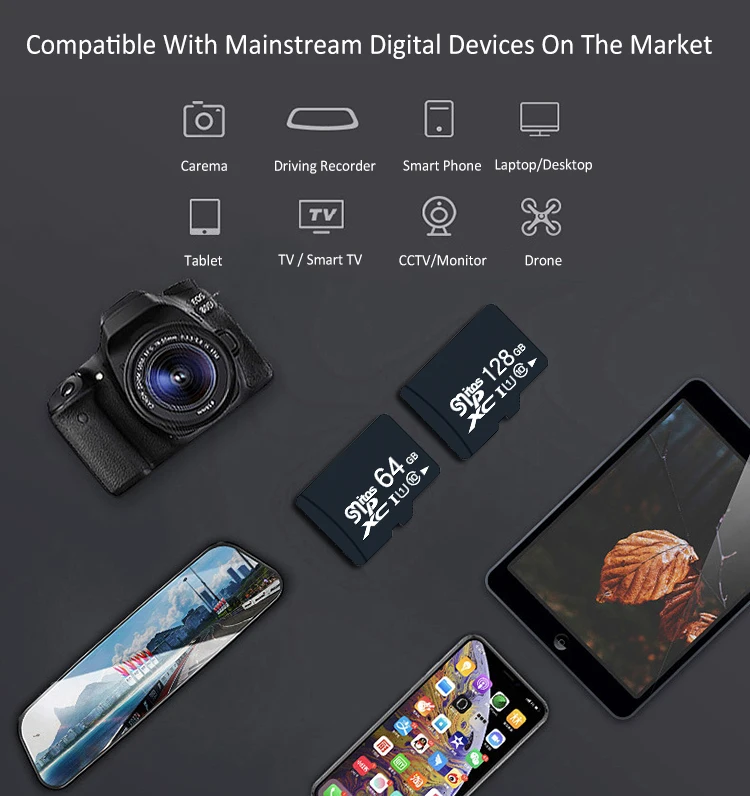 Free Shipping Meivui Basic Micro TF SD Memory Card 1GB 2GB 4GB 8GB 16GB Memoria 32GB 64GB 128GB Micro TF SD Flash Memory Card