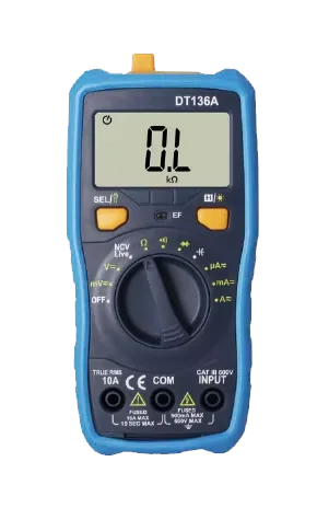 New Digital Multimeter AC DC Ammeter Voltmeter High Quality  Intelligent Multimeter