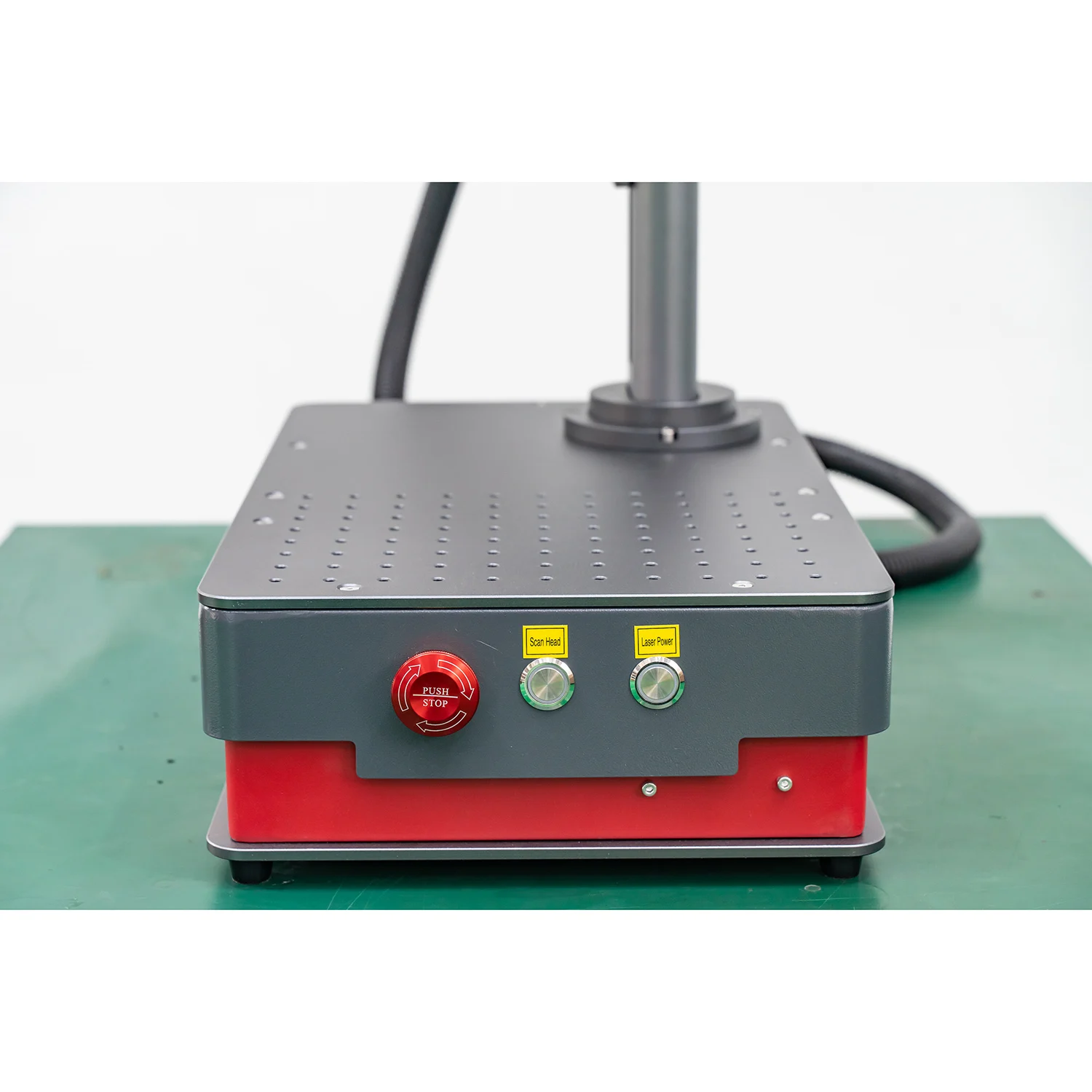 Factory directly sell  mini 20W 30W 50W  high performance fiber laser marker for metal Nameplates rings jewelry engravings