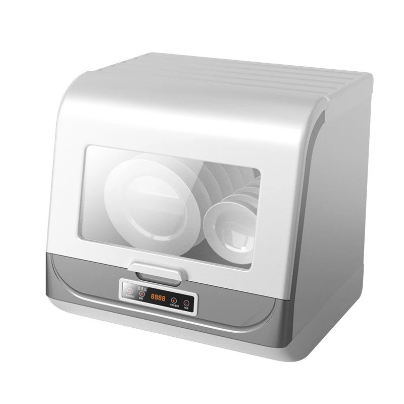 Super Large Visual Panel Household Desktop Countertop Mini Portable Automatic Dishwasher Machine