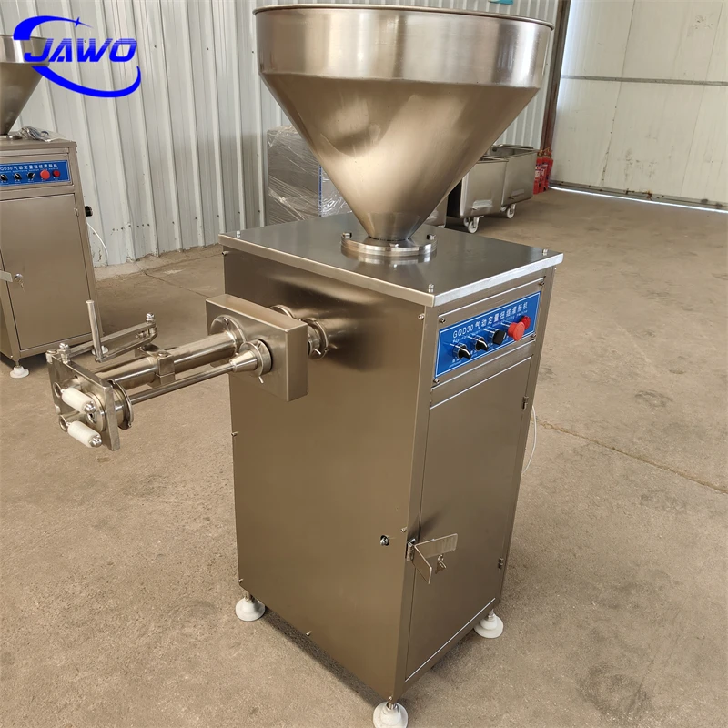 Stainless Steel Sausage Linker Machine With Twist Pneumatic Type Sausage Filler