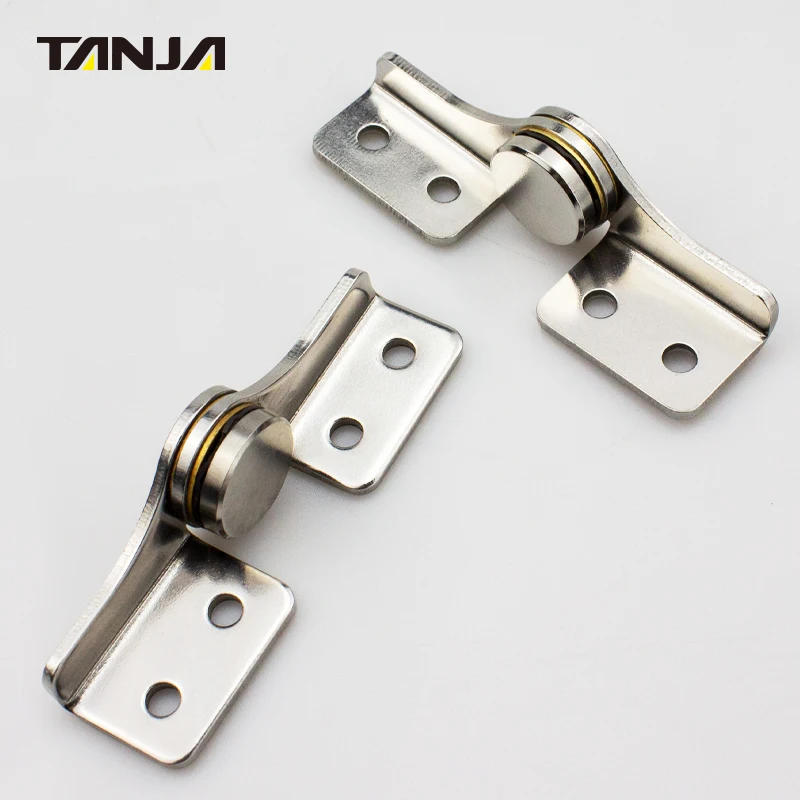 Stainless steel 304 polish torque hinge can stop at any angle hinge for electrical instrument cabinet equipment hinge