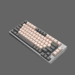 Two-color With Hot Swappable Switch Lighting81-key   /cat paw mechanical keyboard