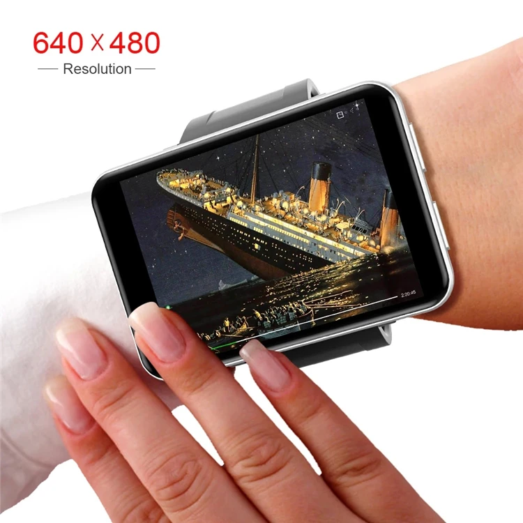 Смарт-часы LEMFO LEMT 4G, экран 2,86 дюйма, Android 7,1, 3 ГБ 32 ГБ, камера 5 Мп, разрешение 480*640, аккумулятор 2700 мАч