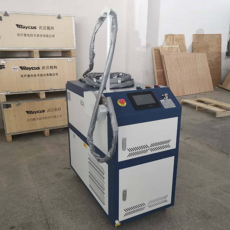 Mini Micro Cnc Handheld Fiber Laser Welder Cost Welding Pulsed Cleaning Cut Machine With Water Cooling System