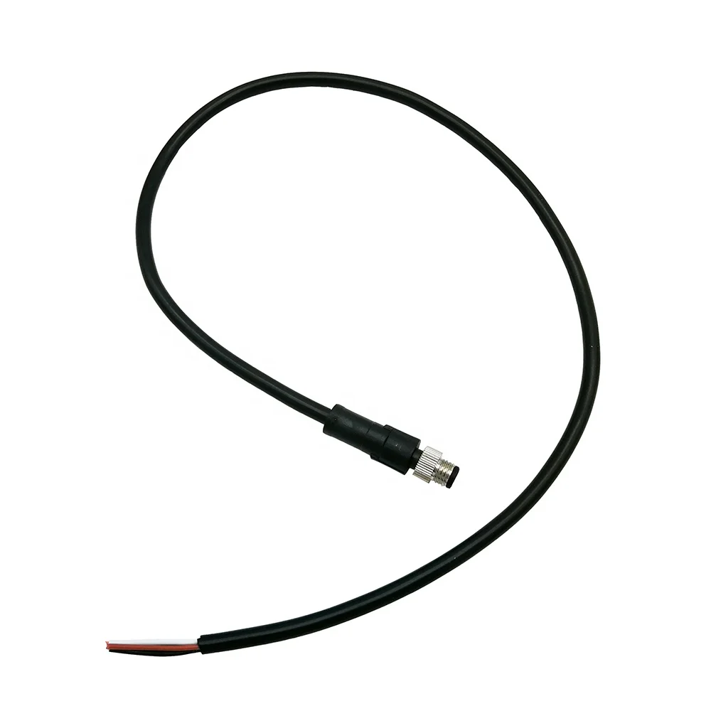 4Pin M8 кабель мужчинами открыть M8 код мужской разъем сенсор кабель в сборе