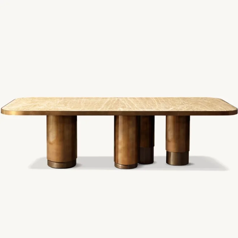 American simple restaurant furniture table Hotel villa can be customized furniture factory direct sales