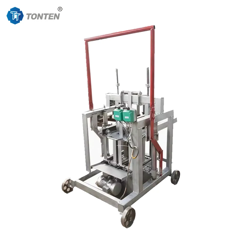 Powerful Block Machine for Effective Production of Interlocking Blocks in Road Building Operations