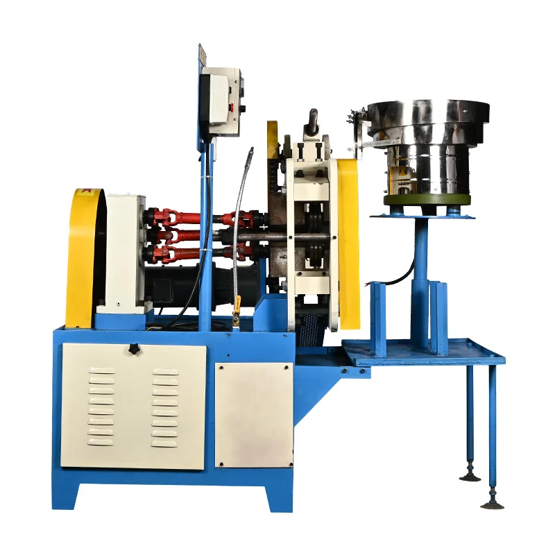 HB-60 M20-M60 Diameter 40mm High speed silent type Fully  Pneumatic Three Thread Rolling Machine Product Price In China