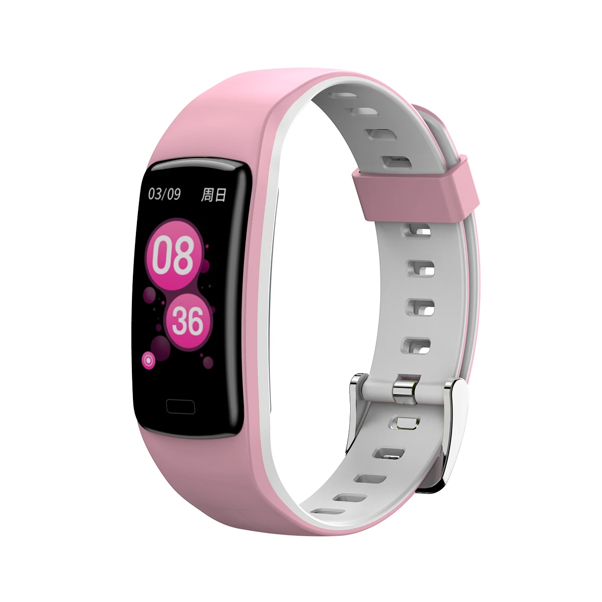 Fashion Smart Watch 0.96 Inch Single Touch Smart Band Watch Bracelet Wristband Fitness Tracker