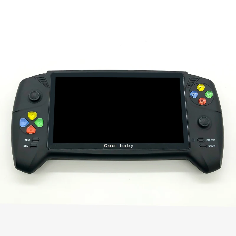 7 Inch HD Big Screen Handheld Game Console 16GB Multi-languages Nostalgic Retro Game Console 3000mah Battery