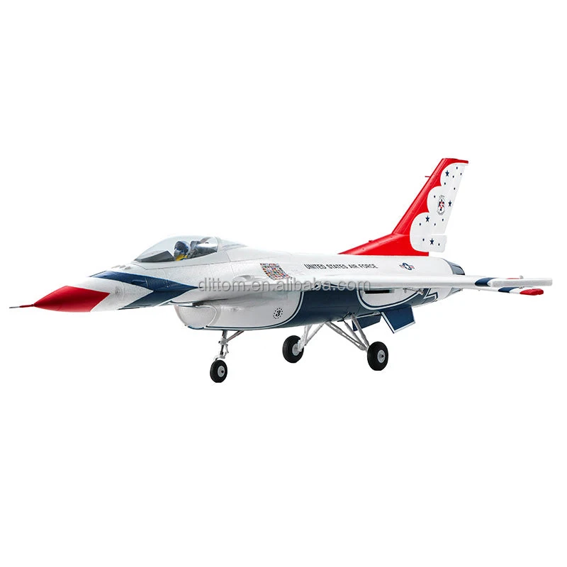 FMS146PGY F-16 EPO Foam Remote Control RC Jet Fighter 6CH PNP Aircraft Electric Airplane