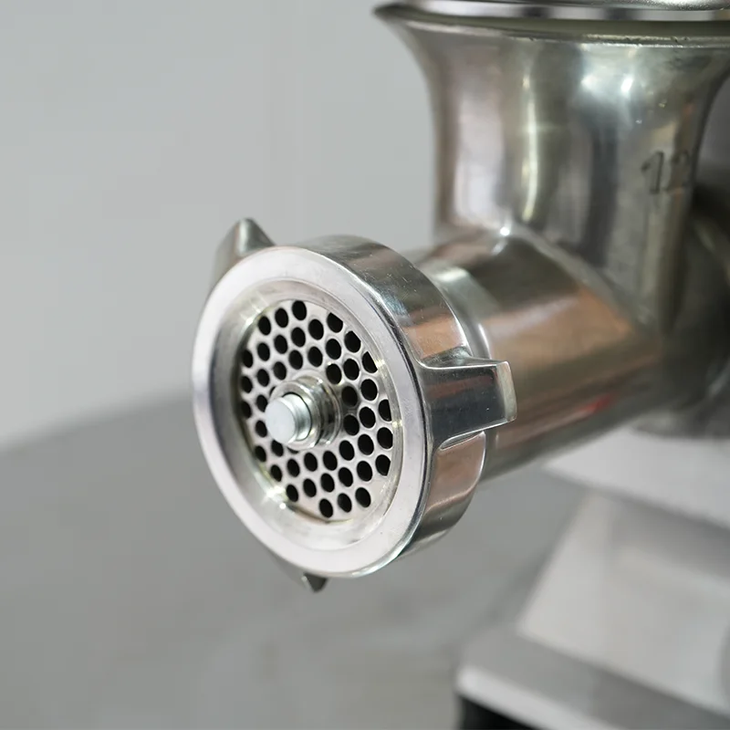 15/3L industrial used stain less steal electric 304 steel frozen meat grinder machine for kitchen with gears
