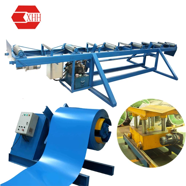XHH KJ5-10 Steel coil automatic hydraulic uncoiler