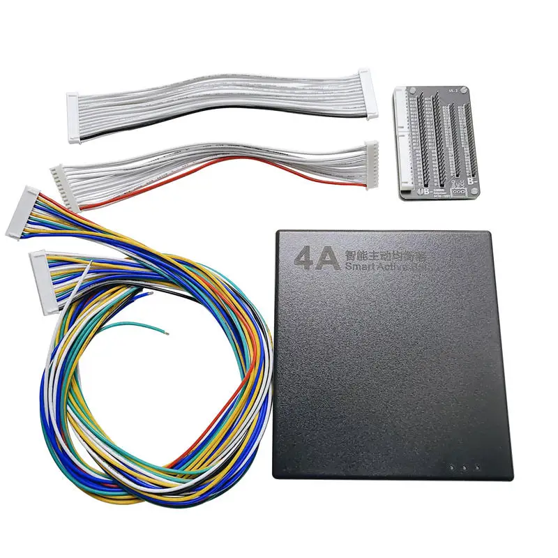 BMS  Lifepo4 Li-ion Battery active balancer 3s 4s 5s 6s 8s 10s 12s 16s with BT functionmart battery BMS 2S-24S active balancer