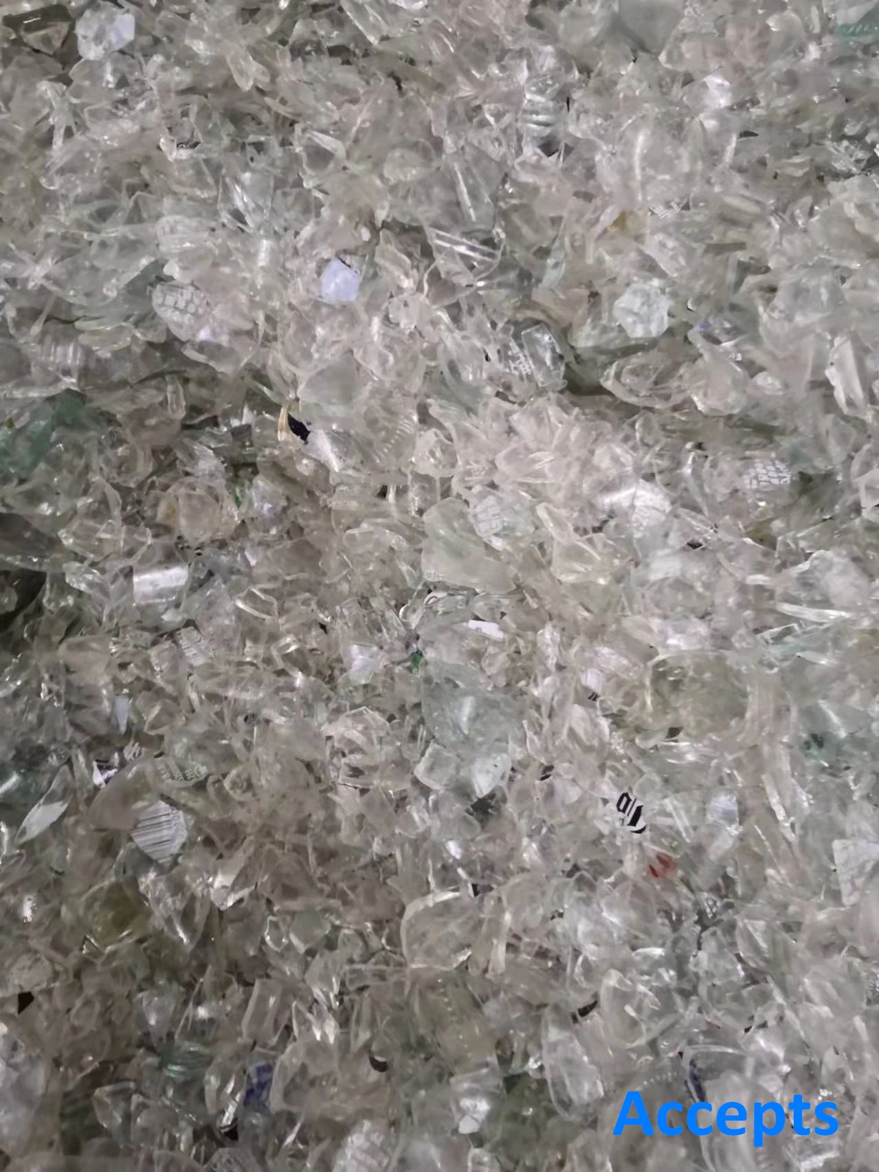 Recycling industry glass regrinds color optical sorting machine