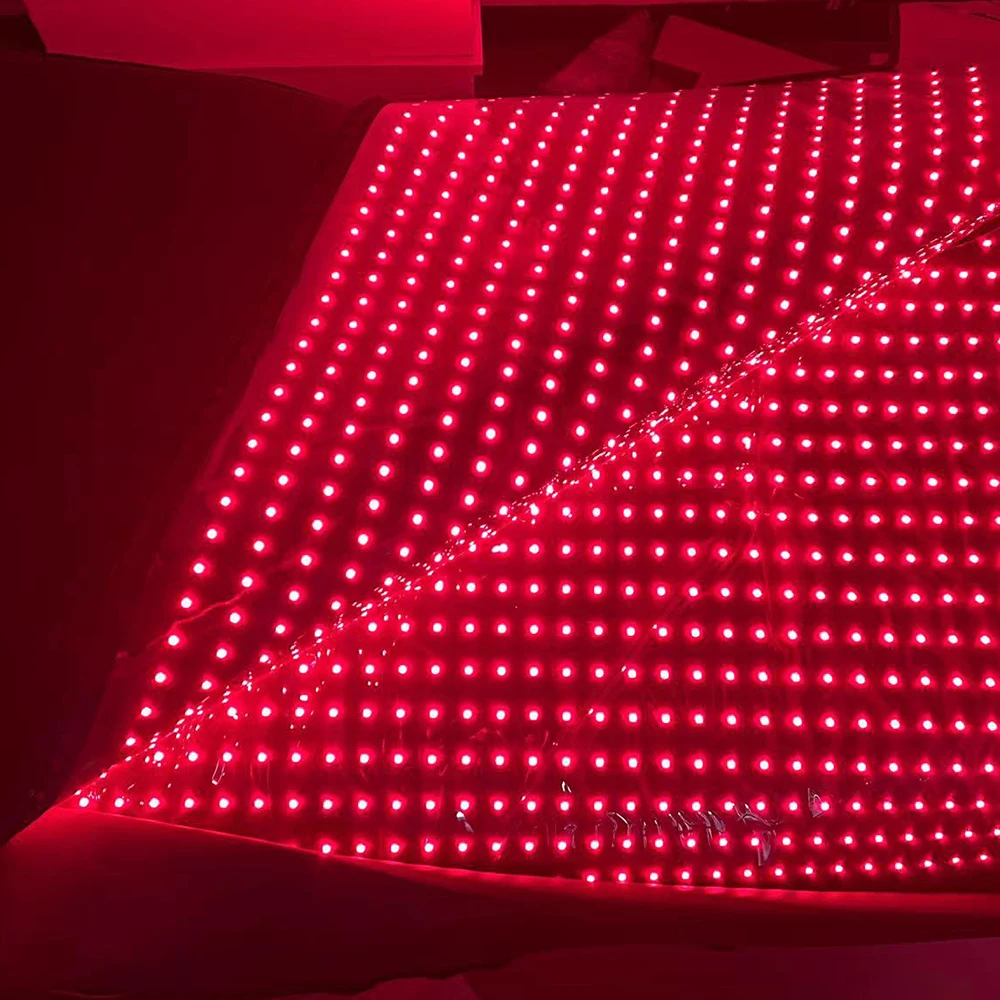 23.6*63 Inch Full Body Two-sides Mat Red Light Therapy Blanket Deeper Within Body-enhancing Muscle Recovery Reducing Join Pa