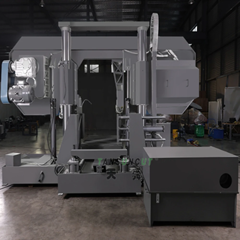 Steel Bar Cutting Machine Metal Cutter Band Saw Steel Pipe Cutting Equipmens