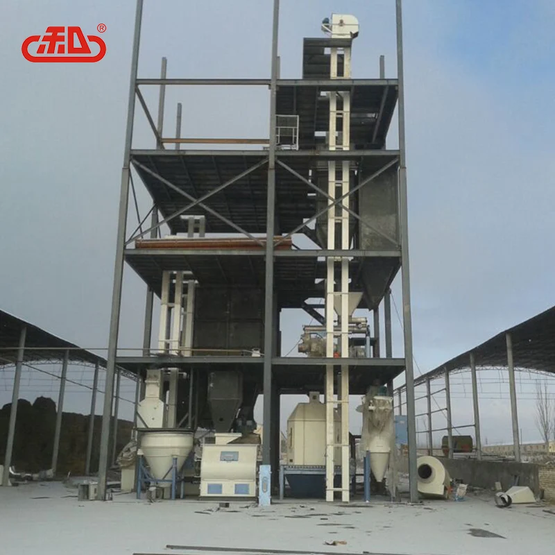 10TPH turnkey feed mill animal poultry balanced complete pellet feed production line