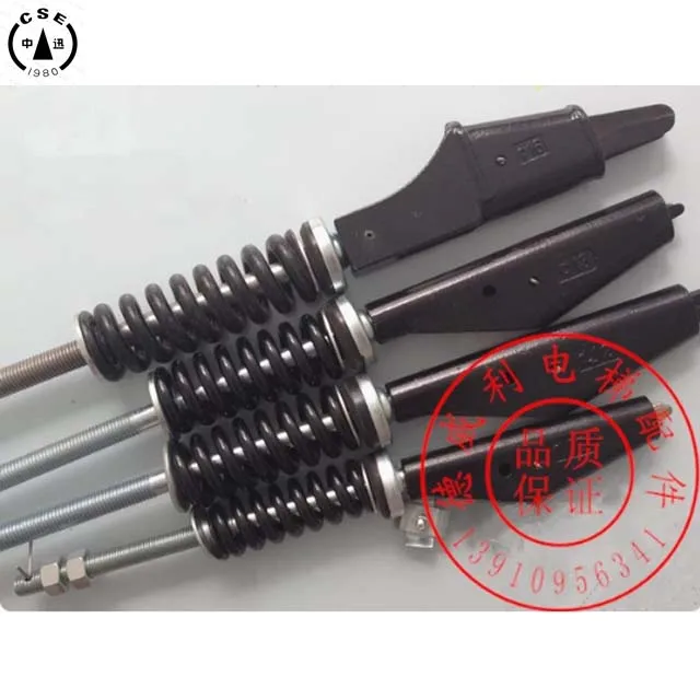 Diameter 8/10/12/13/16 Rope head clamp and rope head rod combination Elevator steel wire rope head cone sleeve combination