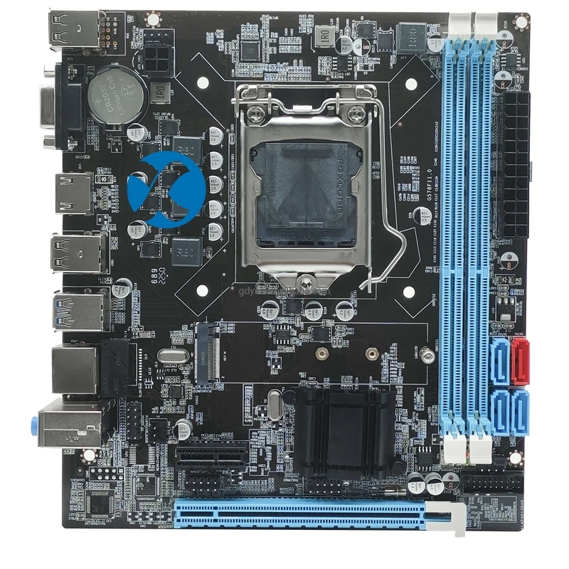 100M 1000M B75 Motherboard LGA 1155 DDR3 Memory gaming pc mb