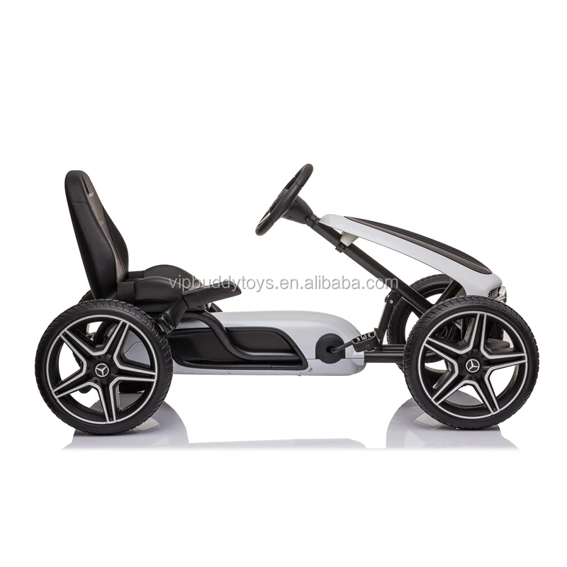 Новый лицензированный автомобиль Mercedes Benz Go-Kart на игрушечной машинке картинг детская тележка