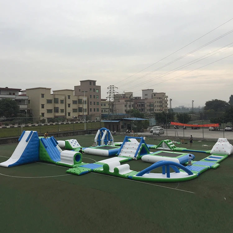 New Design Funny Water Slide Inflatable Adults Games Equipment Water Amusement Park