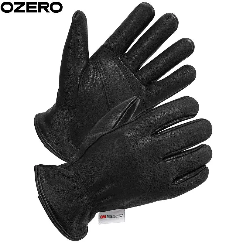 Custom-Sized Gloves OZERO Working High-density fabric Cable installation Microfiber Leather Warm Glove