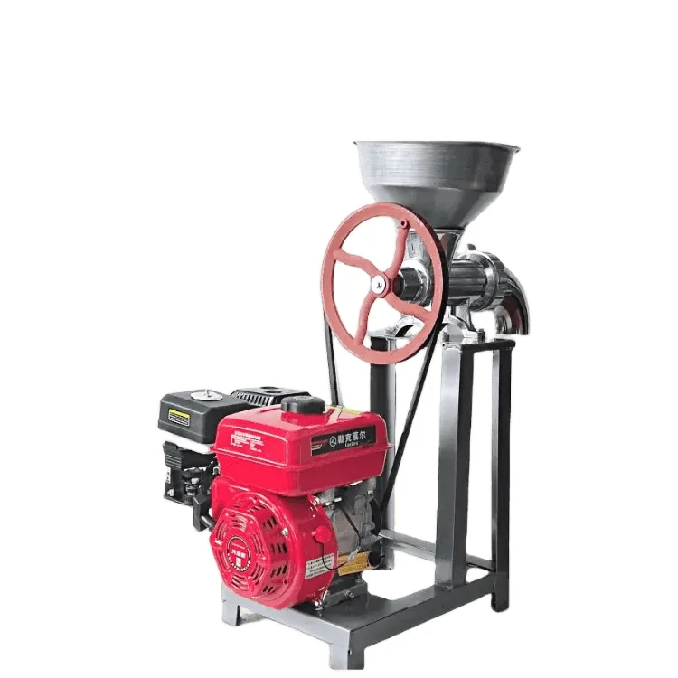 Gasoline Engine Commercial 32 Type Chili Sauce Sauce Large Meat Grinder Enema Bone and Noodle Machine Stall