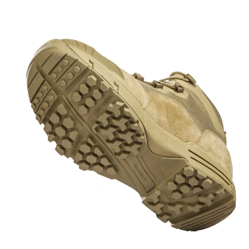 Waterproof hiking shoes Men and women shoes  military desert combat boots shoes outdoor Climbing camping Hiking military boots