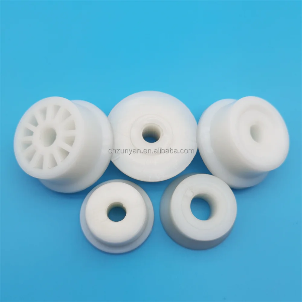 PA66 Injection Molded Nylon Wheel Reinforced PA Wheel Plastic MC Wear Resistant Nylon Injection Moulding Service Moulding Parts