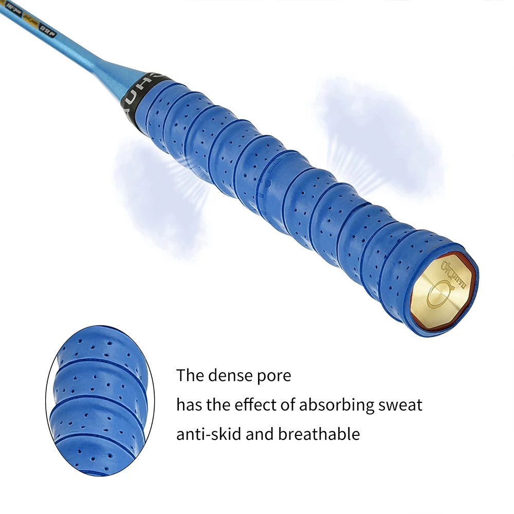 Customized Best quality LG01 badminton tennis overgrip PU material grips Anti-slip overgrips