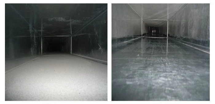 Industrial air pipe cleaning machine ventilation duct cleaning robot