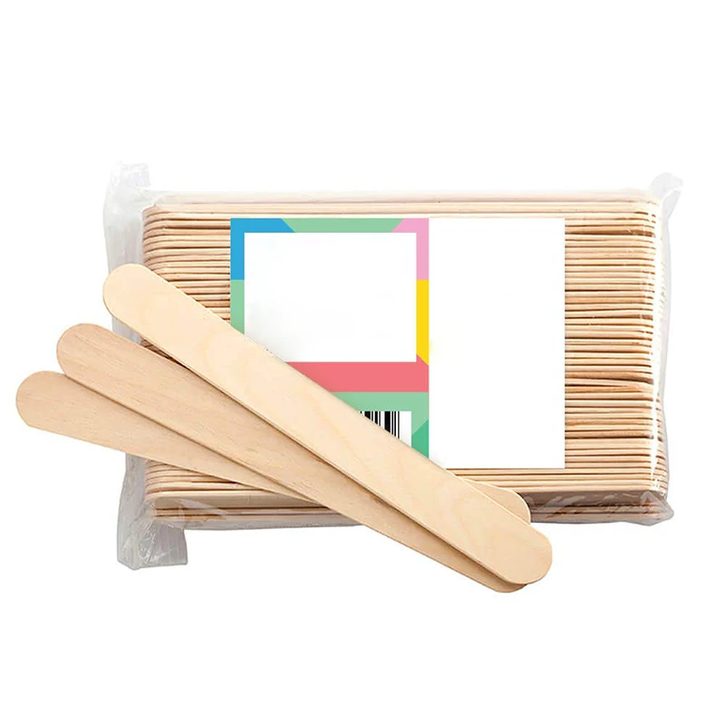 Medical disposable wooden dental tongue depressor sticks