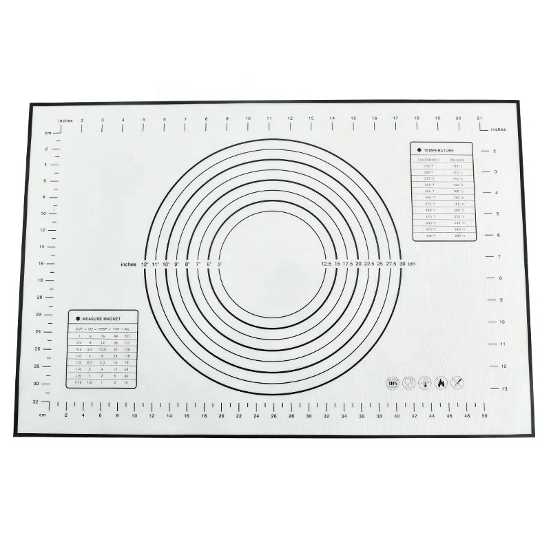 Factory Wholesaler 0.4mm Waterproof Wholesale Cheap Baking Sheet Extra Large Customized Pastry Silicone Baking Mat for Kitchen