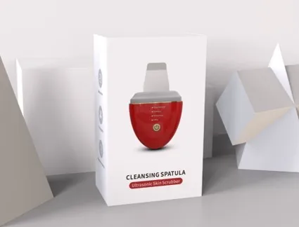 Facial Scrubber Spatula Pore Cleaner Ultrasonic Dead Skin Face Cleaner Grease Blackhead Removal Ultrasonic Skin Spatula For UK