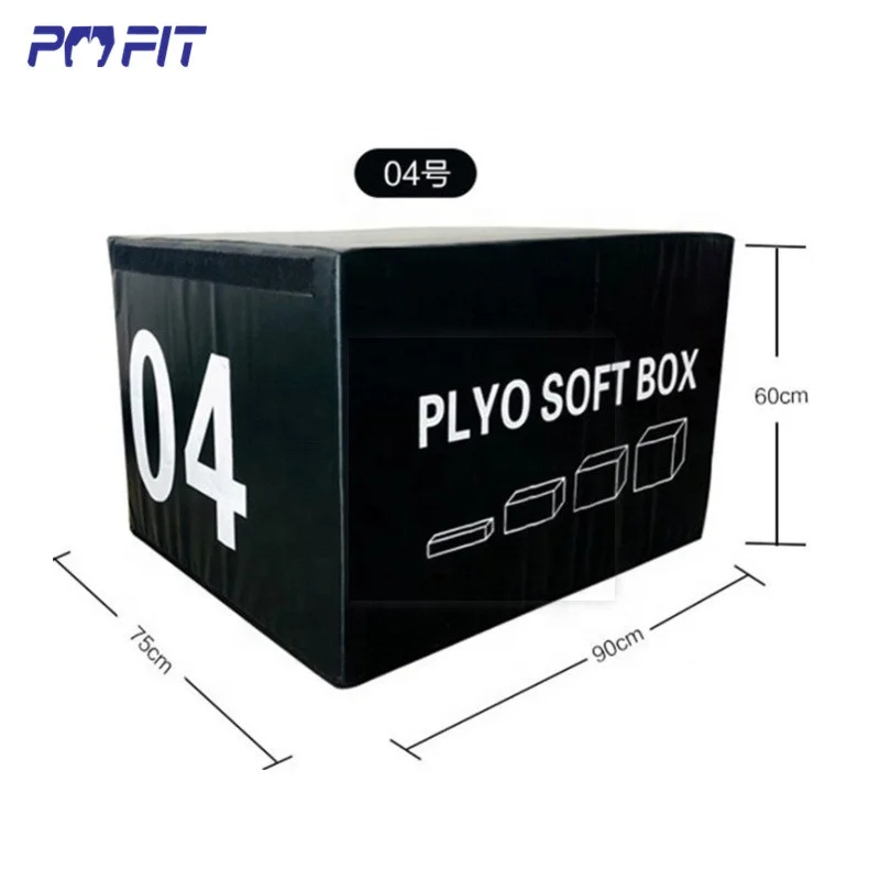 Plyometric plyosoft jump platform crossfit plyo box adjustable plyo box gym equipment kids