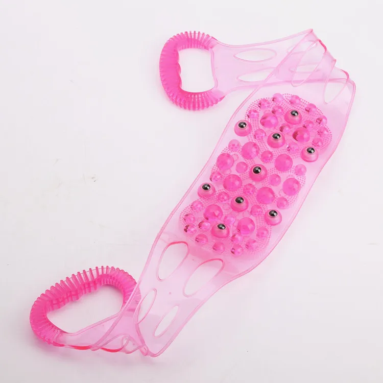 Plastic back massage belt massage product as seen on tv