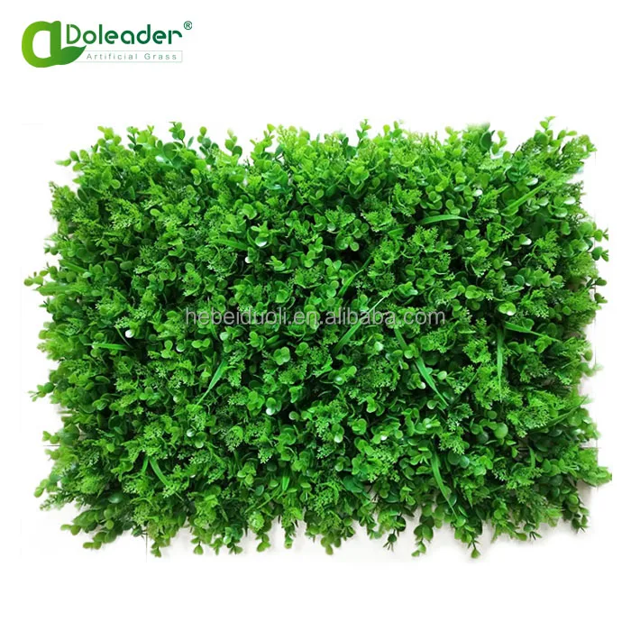 Doleader Simulation Plastic Hanging Green System Artificial Flower Plant Backdrops Wall for Sale
